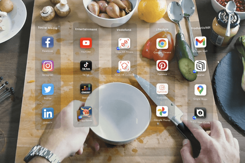 Bild von der Nreal Light Brille